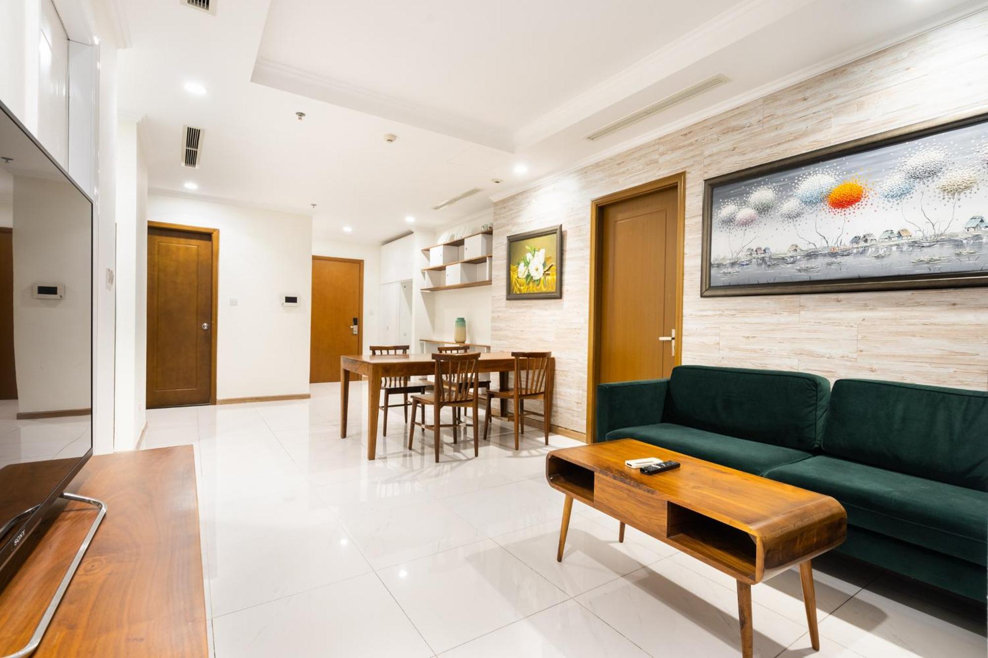 Vinhomes Central Park - Serviced Apartments Rental Ltd Ho Chi Minh-stad Buitenkant foto