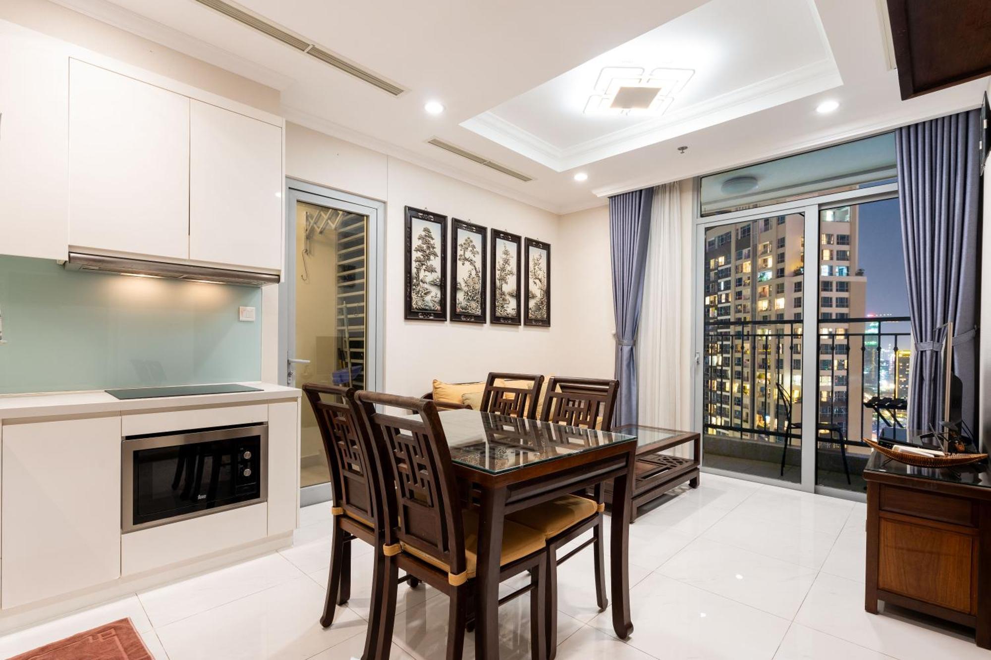Vinhomes Central Park - Serviced Apartments Rental Ltd Ho Chi Minh-stad Buitenkant foto