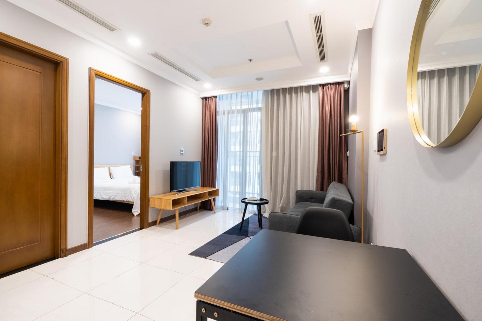 Vinhomes Central Park - Serviced Apartments Rental Ltd Ho Chi Minh-stad Buitenkant foto