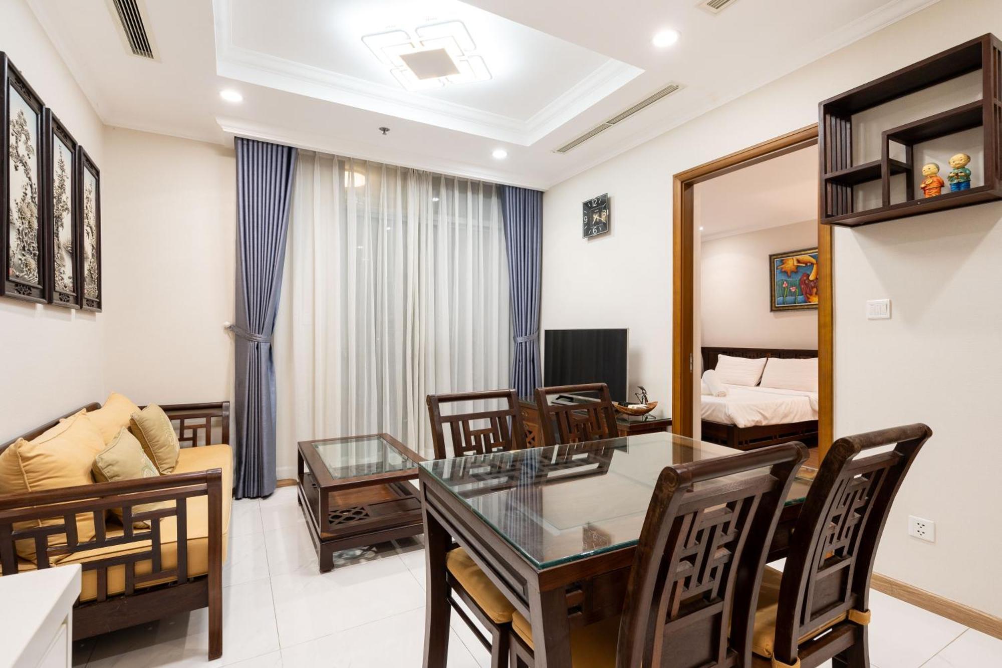 Vinhomes Central Park - Serviced Apartments Rental Ltd Ho Chi Minh-stad Buitenkant foto