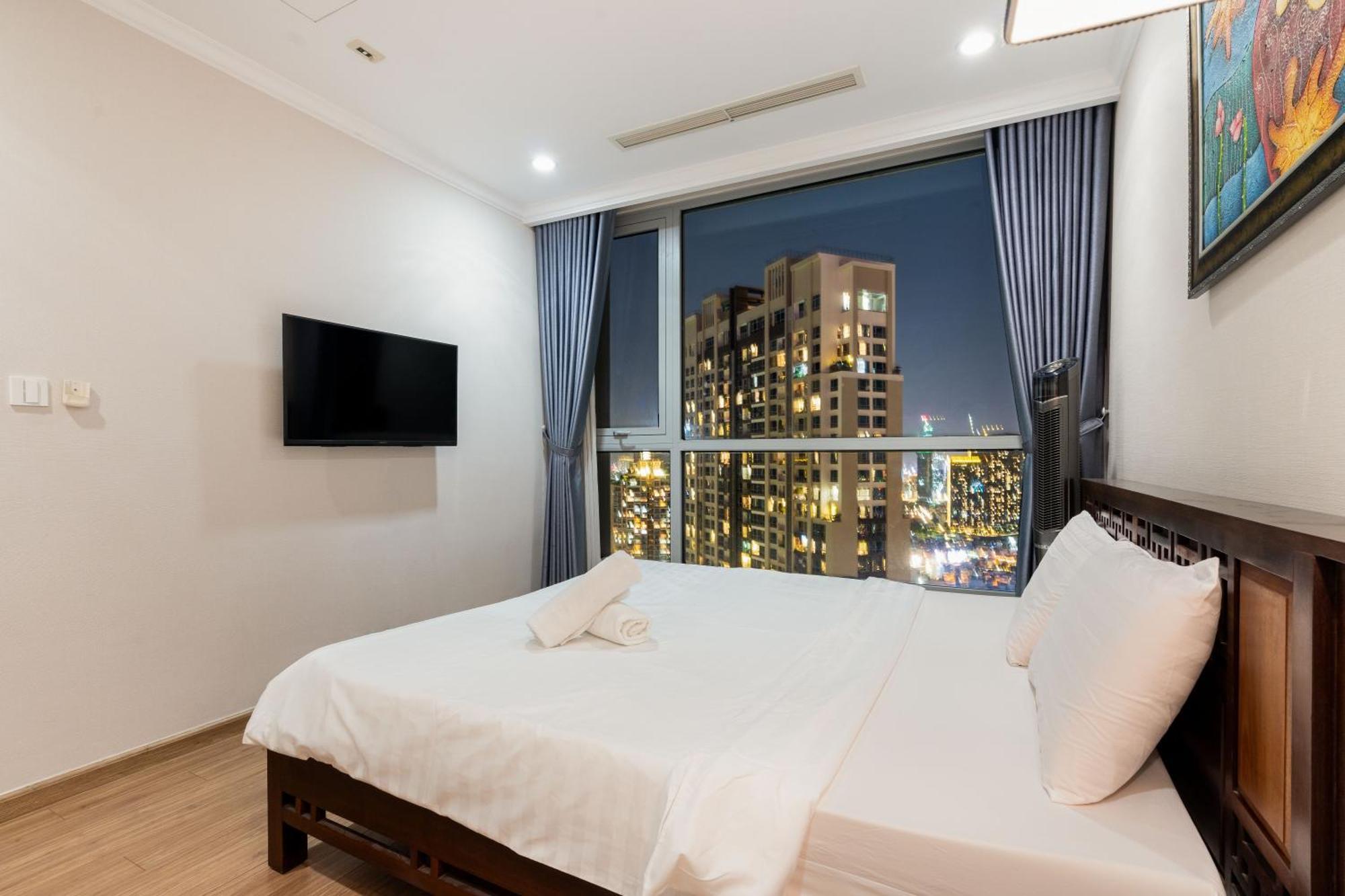 Vinhomes Central Park - Serviced Apartments Rental Ltd Ho Chi Minh-stad Buitenkant foto