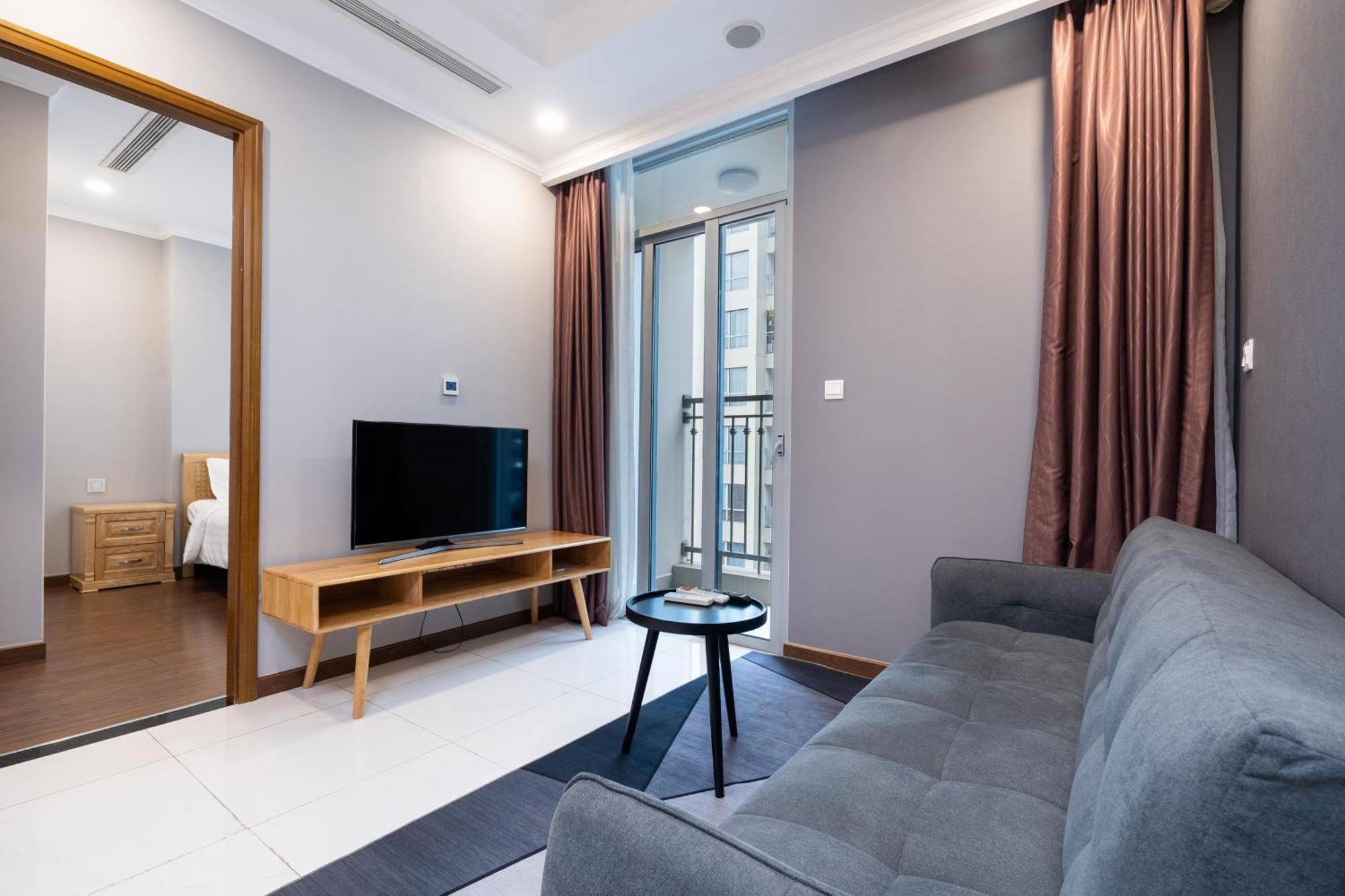 Vinhomes Central Park - Serviced Apartments Rental Ltd Ho Chi Minh-stad Buitenkant foto