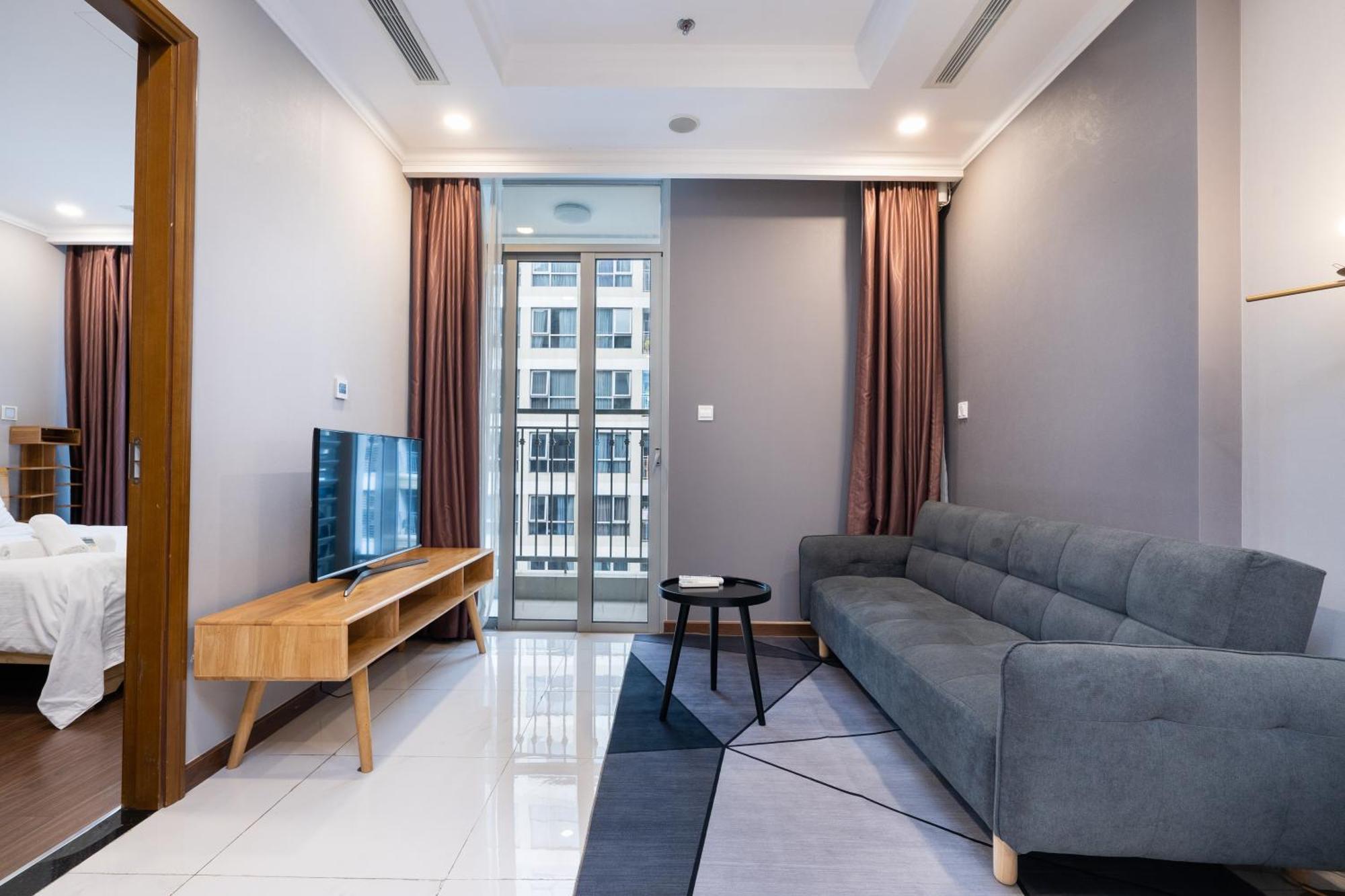 Vinhomes Central Park - Serviced Apartments Rental Ltd Ho Chi Minh-stad Buitenkant foto