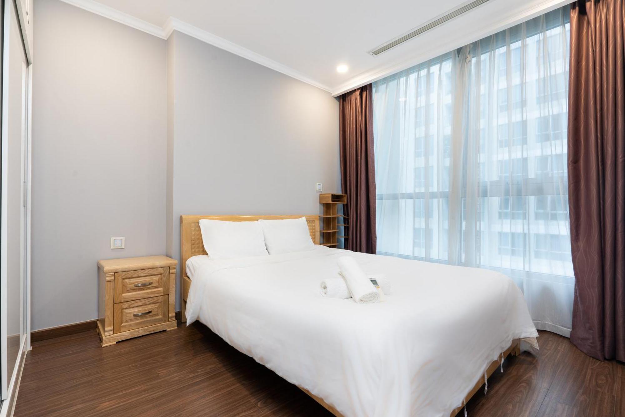 Vinhomes Central Park - Serviced Apartments Rental Ltd Ho Chi Minh-stad Buitenkant foto