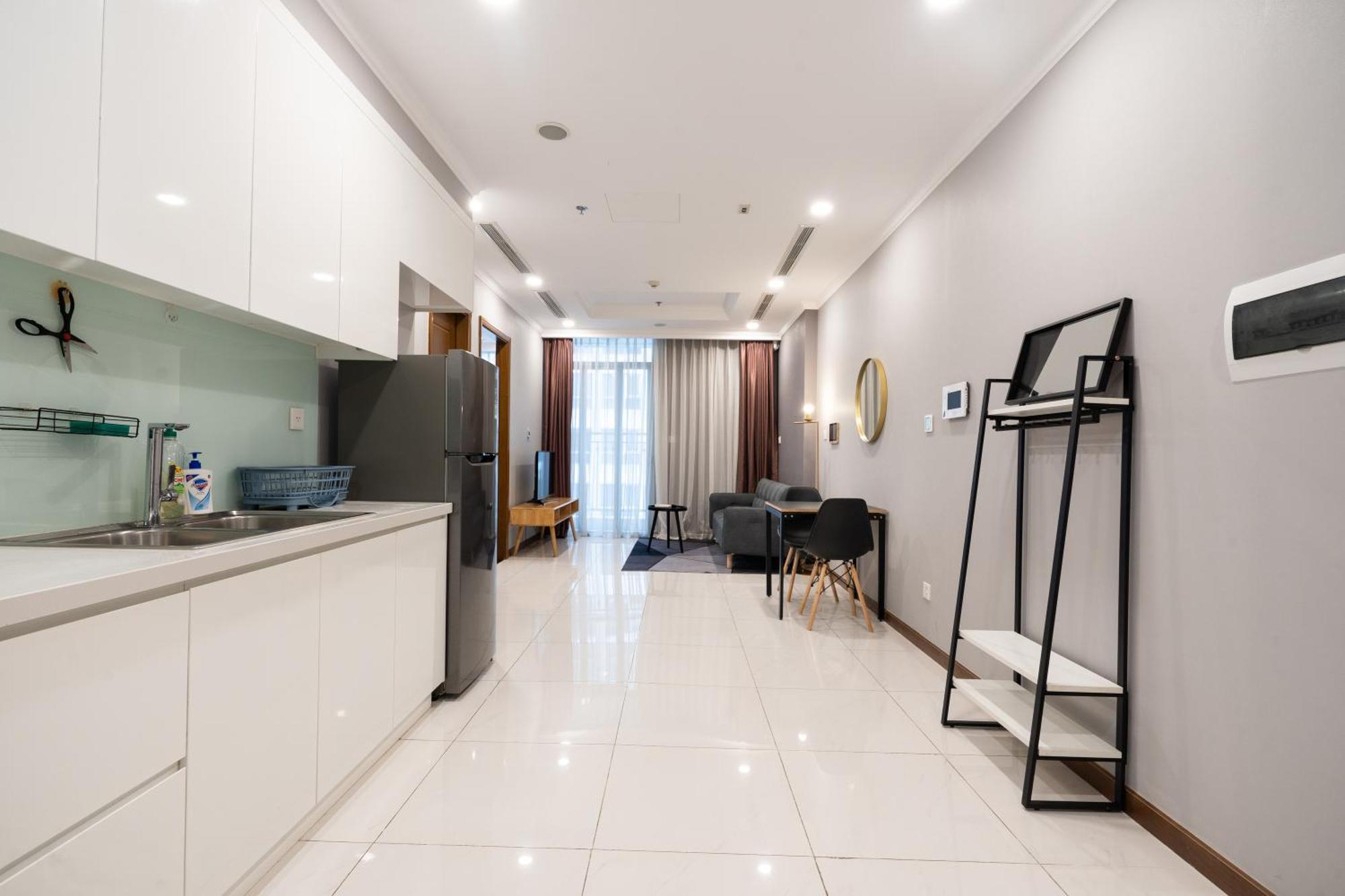 Vinhomes Central Park - Serviced Apartments Rental Ltd Ho Chi Minh-stad Buitenkant foto