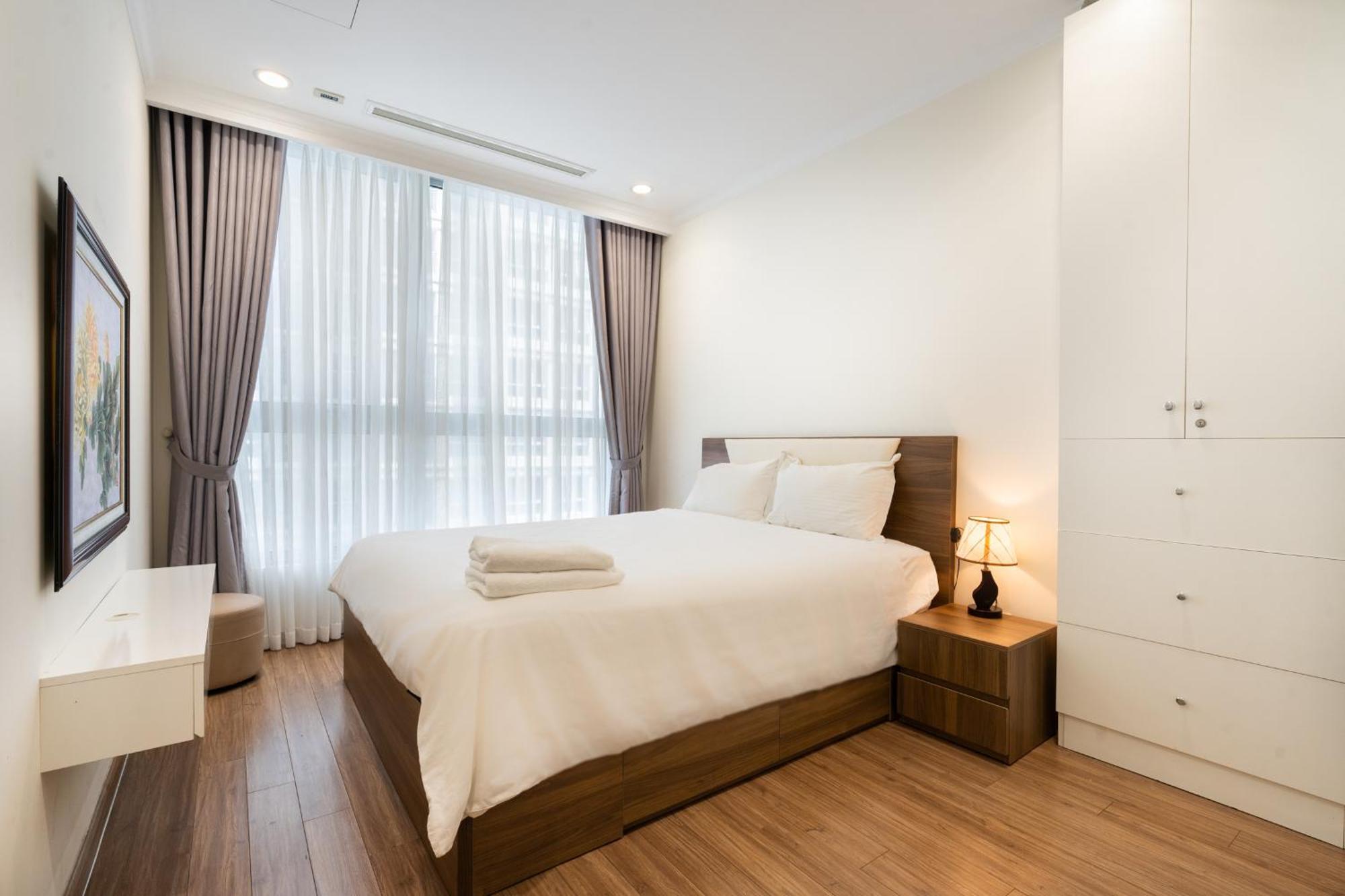 Vinhomes Central Park - Serviced Apartments Rental Ltd Ho Chi Minh-stad Buitenkant foto