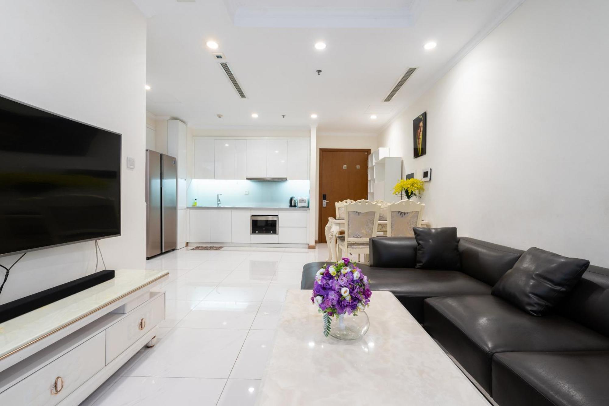 Vinhomes Central Park - Serviced Apartments Rental Ltd Ho Chi Minh-stad Buitenkant foto